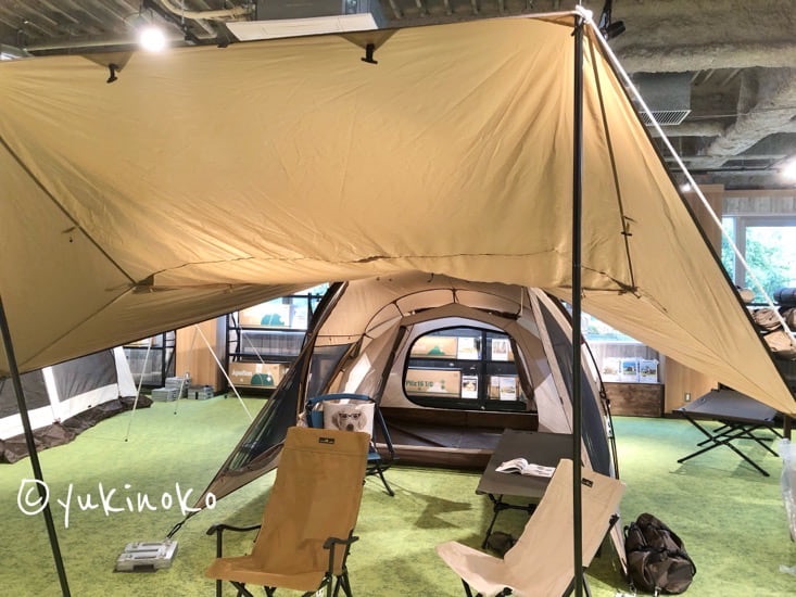 ogawa直営店に展示されているシャンティRを正面から撮影したもの